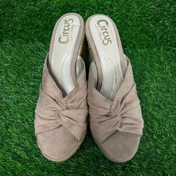 CIRCUS by Sam Edelman Bea Wedge Espadrille Women's Sandals- Size 10 - Picture 2 of 7